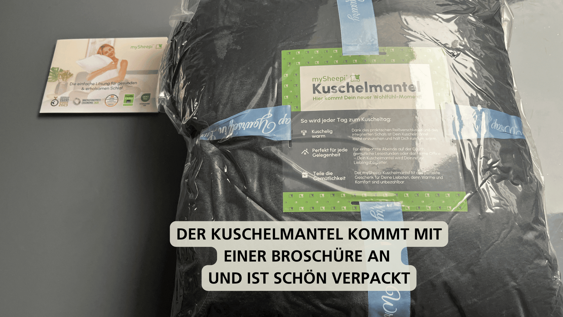 mySheepi Kuschelmantel Verpackung